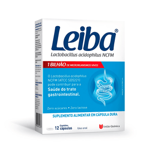Suplemento Alimentar Leiba 12 Cápsulas Duras