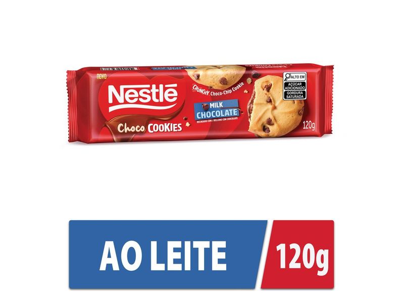 ChocoCookies Nestlé Milk Recheio de Chocolate 120g