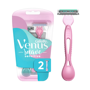 Aparelho de Depilar Gillette Venus Suave Sensitive 2 Unidades