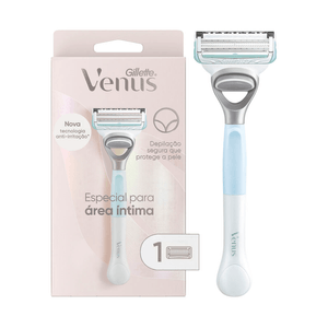 Aparelho de Depilar Recarregável Gillette Venus Especial para Área Íntima 1 Unidade