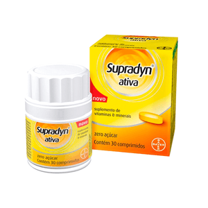 Suplemento de Vitaminas Supradyn Ativa 30 Comprimidos