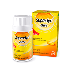 Suplemento de Vitaminas Supradyn Ativa 60 Comprimidos