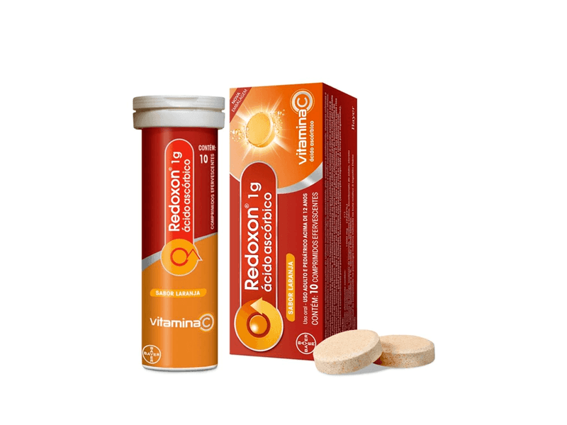 Suplemento-de-Vitamina-C-Redoxon-1g-Sabor-Laranja-10-Comprimidos-Efervescentes