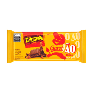 Chocolate Garoto ao Leite Crocante 150g
