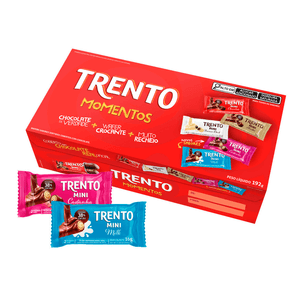 Caixa de Bombom Trento Momentos 192g