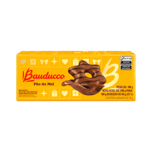 Pão De Mel Bauducco Sabor Chocolate 180g