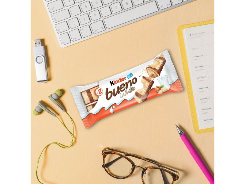 Chocolate Kinder Bueno White 43g