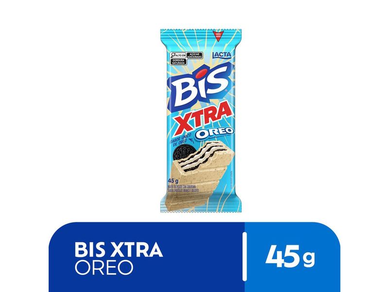 Chocolate Lacta Bis Xtra Oreo 45g