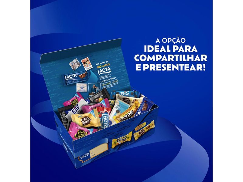 Caixa de Bombom Lacta Grandes Sucessos 250,6g