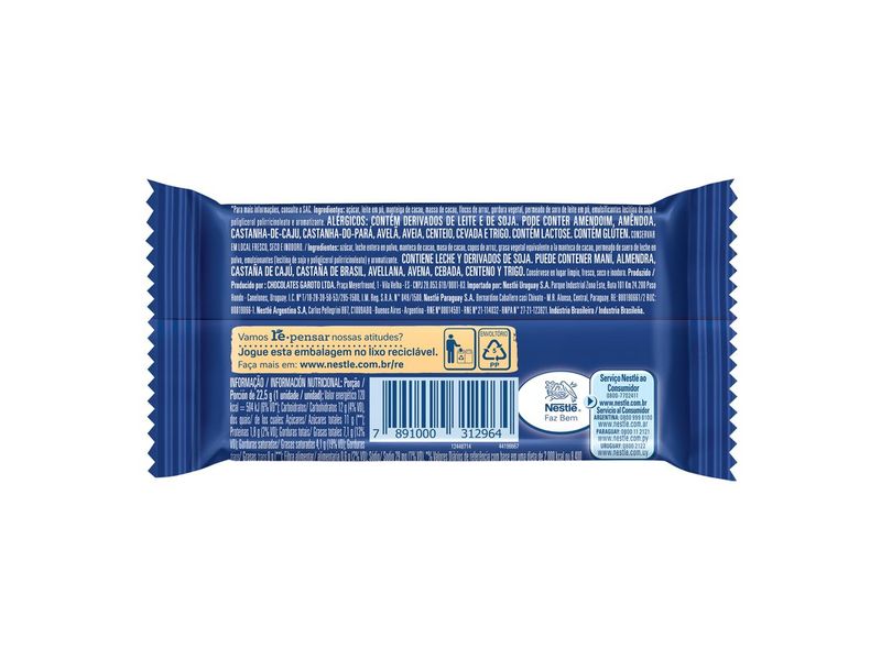 Chocolate Nestlé Crunch 22,5g