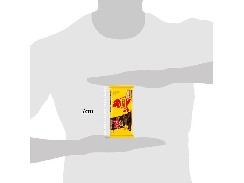 Chocolate Garoto Meio Amargo 90g