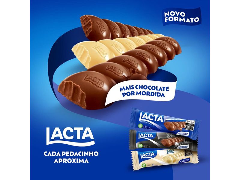 Chocolate Lacta ao leite 34g
