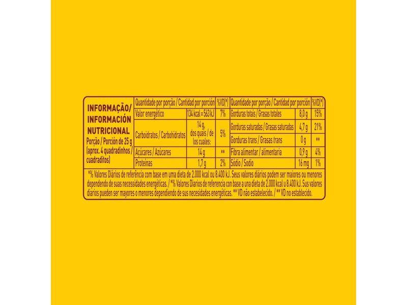 Chocolate ao Leite Garoto 80g