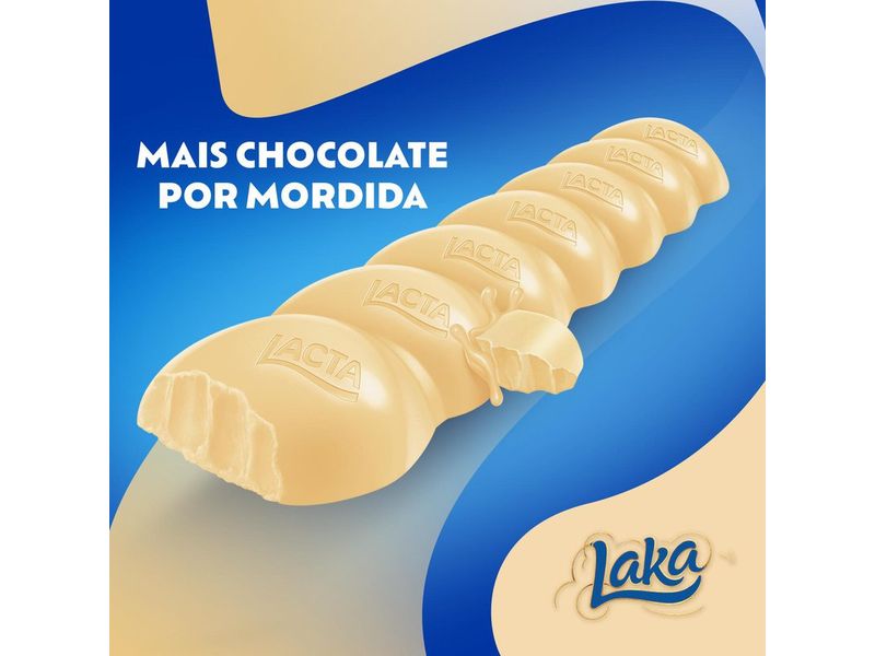 Chocolate Lacta Branco Laka 34g