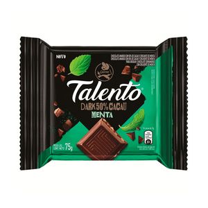 Chocolate Garoto Talento Dark Menta 75g