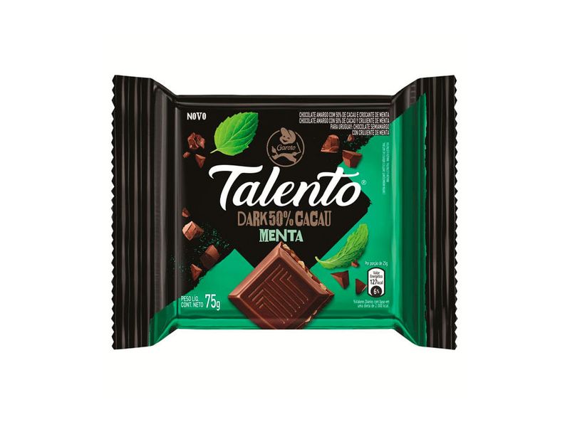 Chocolate-Garoto-Talento-Dark-Menta-75g