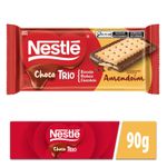 Chocolate Nestlé ChocoTrio Amendoim 90g