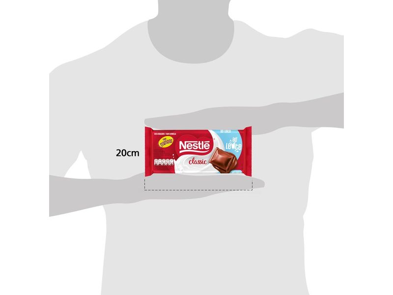 Chocolate Nestlé Classic ao Leite 90g