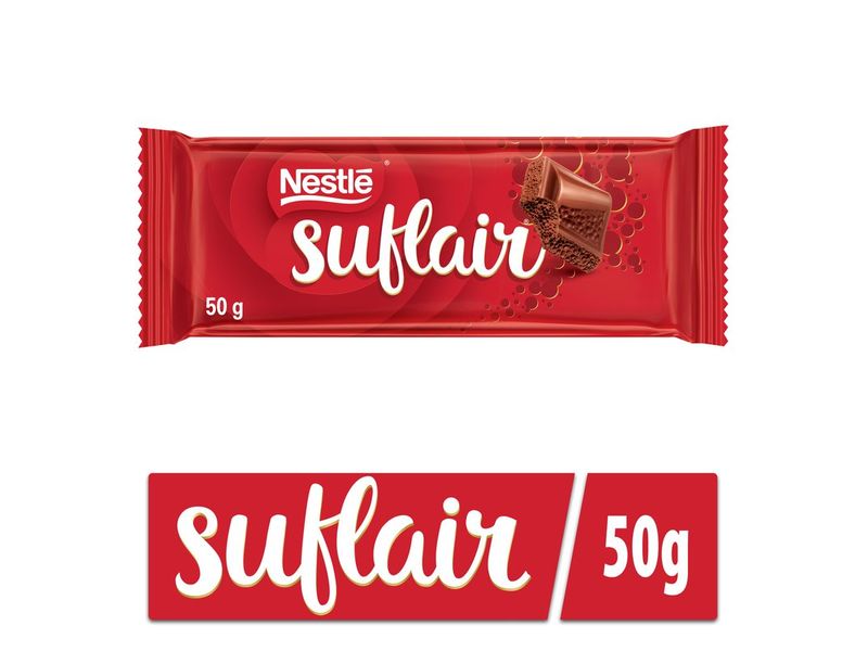 Chocolate Nestlé Suflair ao Leite 50g