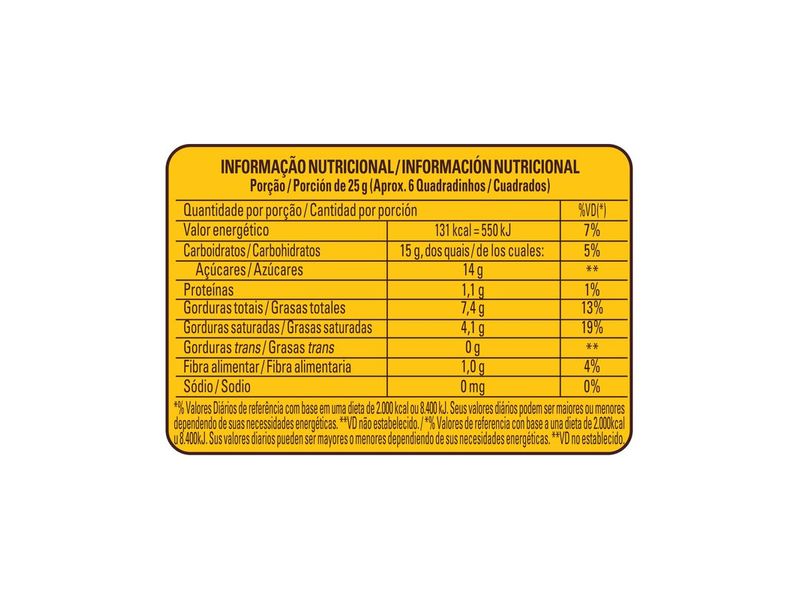 Chocolate Garoto Serenata de Amor 90g