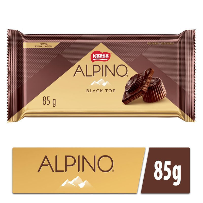 Chocolate Nestlé Alpino Black Top 85g