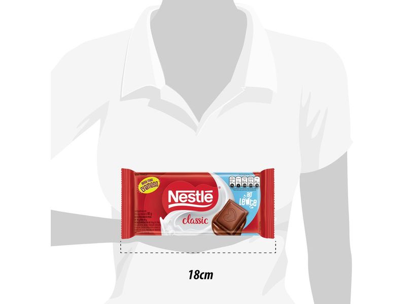 Chocolate ao Leite Nestlé Classic 80g