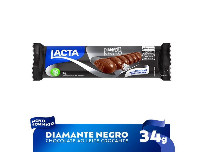 Chocolate Lacta Diamante Negro 34g