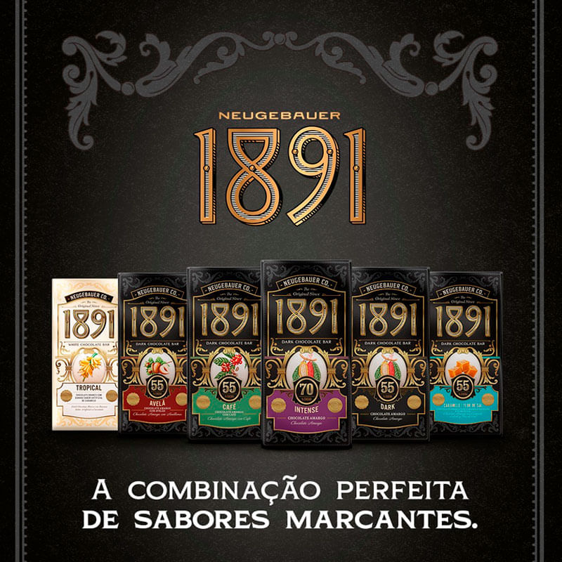 Chocolate Neugebauer 1891 Supreme ao Leite 90g