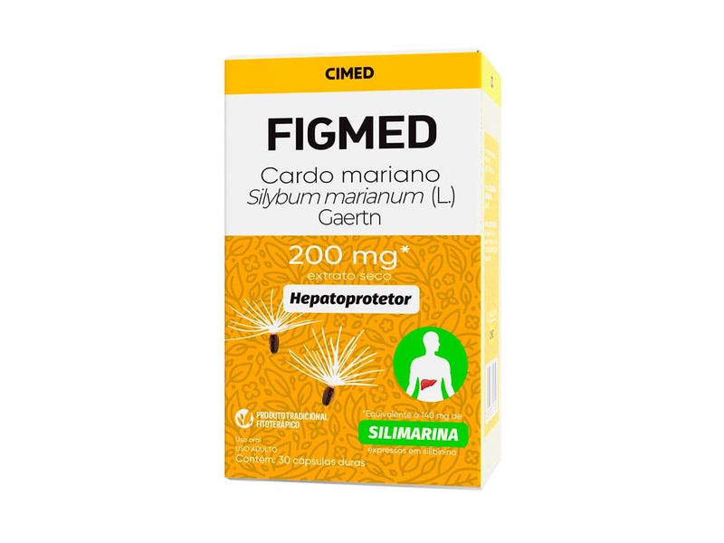 Figmed-Cardo-Mariano-200mg-30-Capsulas-Duras