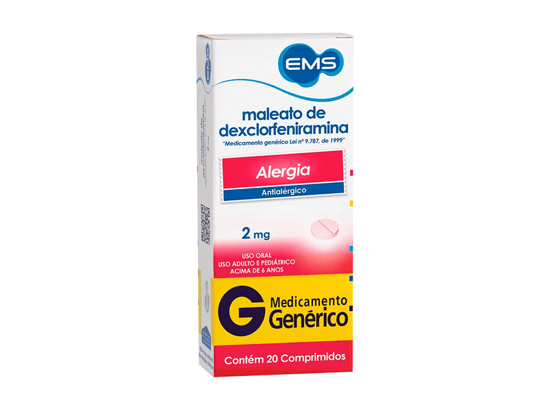 Maleato-de-Dexclorfeniramina-2mg-EMS-20-Comprimidos