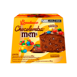 Mini Chocolomba Pascal Bauducco M&M's 80g