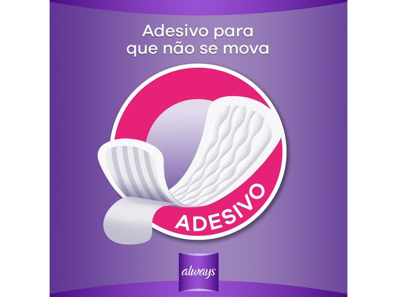 Protetores Diários Always Com Perfume 15 Unidades