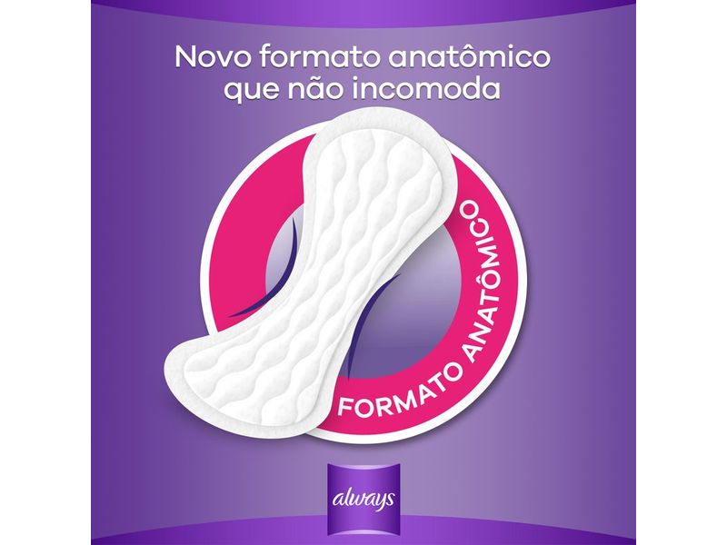 Protetor Diário Always Com Perfume 40 Unidades