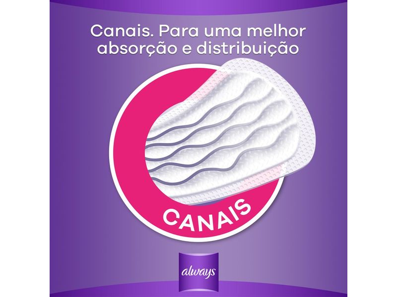Protetor Diário Always Com Perfume 40 Unidades