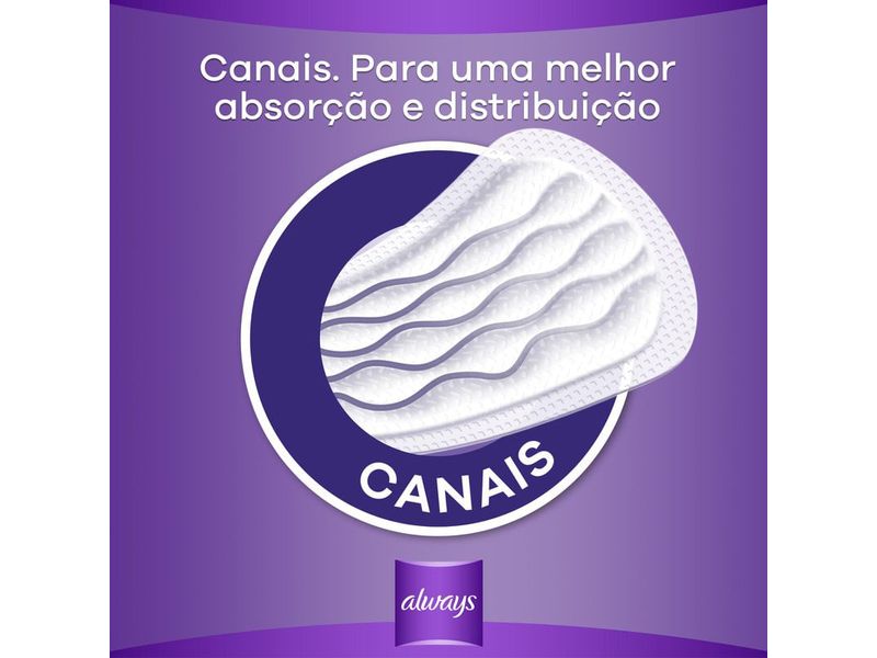 Protetor Diário Always Sem Perfume 40 Unidades