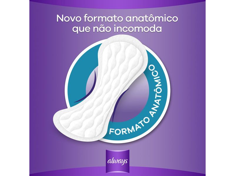 Protetor Diário Always Respirável 40 Unidades