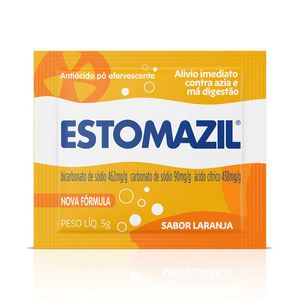 Estomazil Pó Efervescente Sabor Laranja Sachê 5g