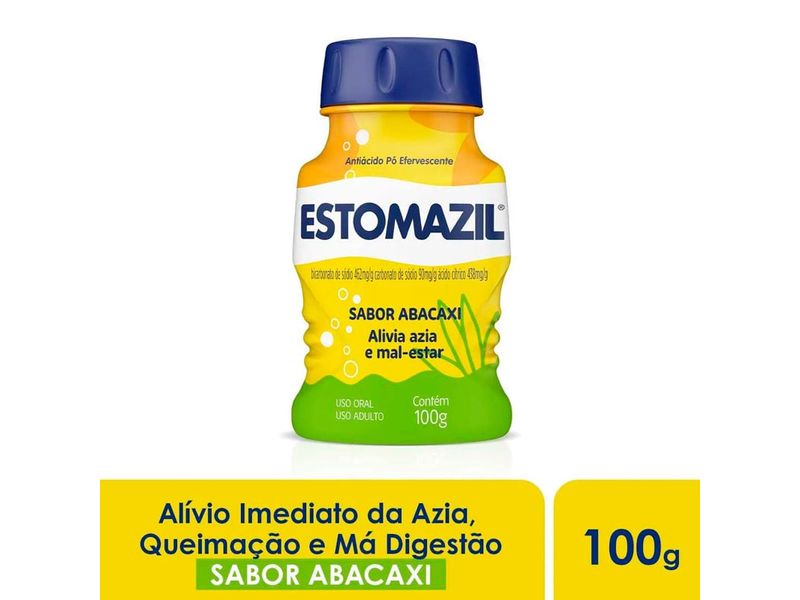 Estomazil Pó Efervescente Sabor Abacaxi 100g