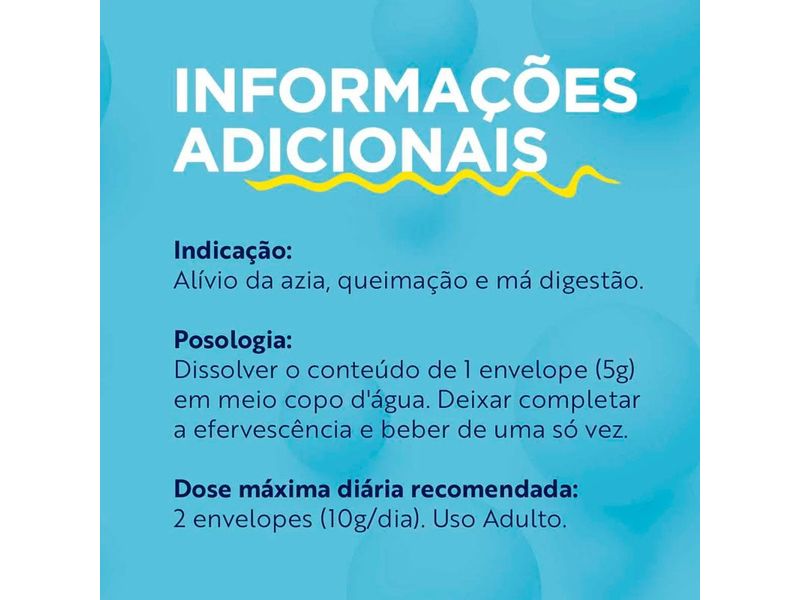 Estomazil Pó Efervescente Sabor Abacaxi Sachê 5g