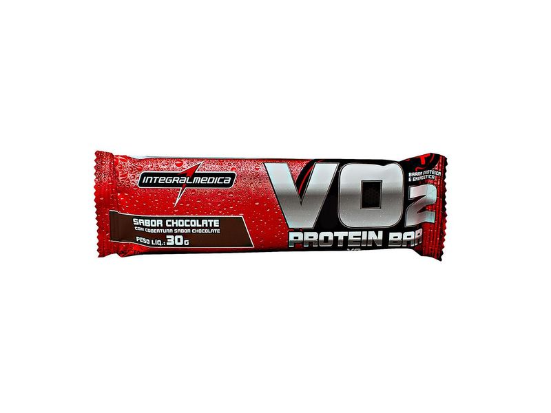 Barra Proteina VO2 Protein Bar Integralmédica Chocolate 30g