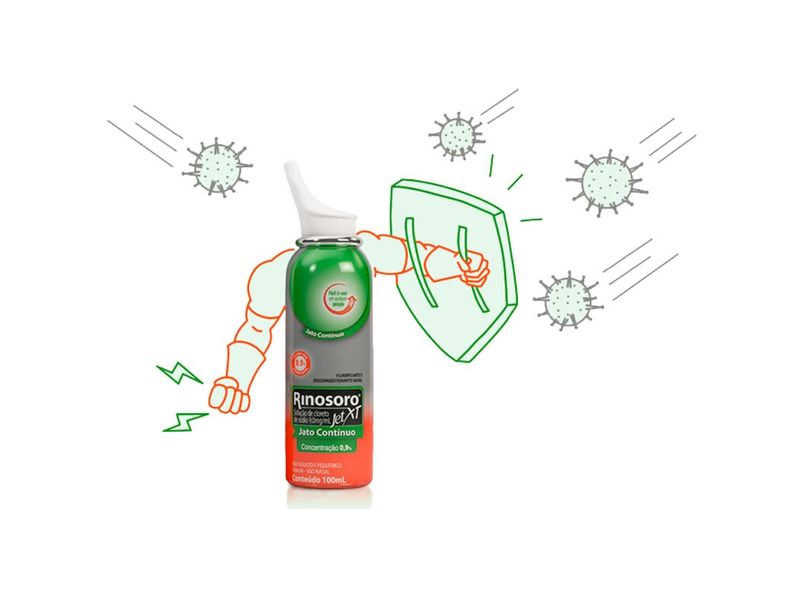 Rinosoro Jet XT 0,9% Spray Nasal 100ml