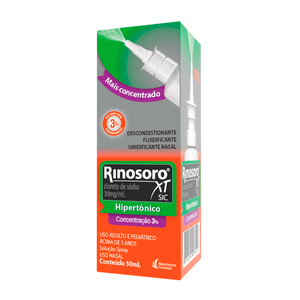 Rinosoro XT SIC 3% Solução Spray 50ml