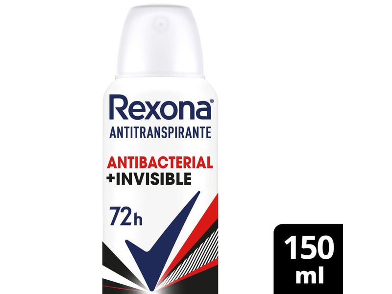 Desodorante-Antitranspirante-Aerosol-Rexona-Antibacterial---Invisible-150ml