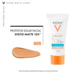Protetor Solar Facial Vichy Hydra-Matte FPS50 Cor 2.0 30g
