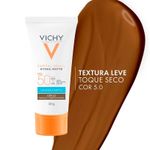 Protetor Solar Facial Vichy Hydra-Matte FPS50 Cor 5.0 30g