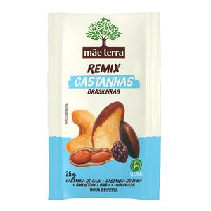 Remix de Castanhas Brasileiras Mãe Terra 25g