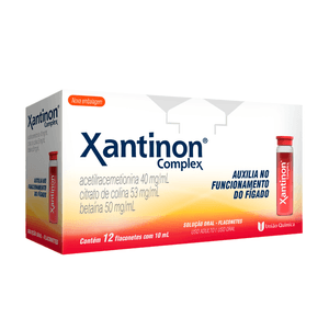 Xantinon Complex 12 Flaconetes 10ml Cada