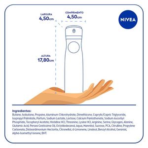 Desodorante Aerosol Nivea Deomilk Toque Seco 150ml