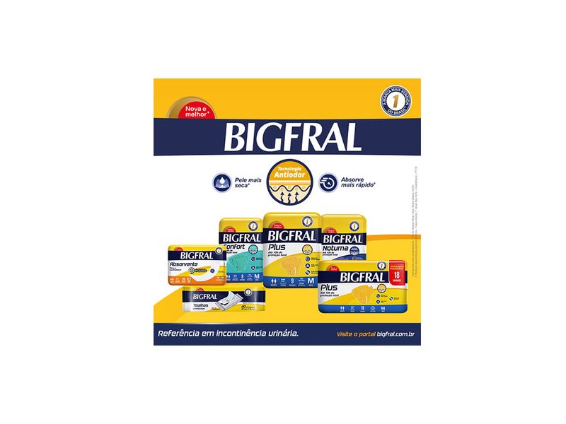 Fralda-Para-Incontinencia-Bigfral-Plus-P-10-unidades