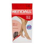 Meia Compressão Média 3/4 Kendall Mel Sem Ponteira P